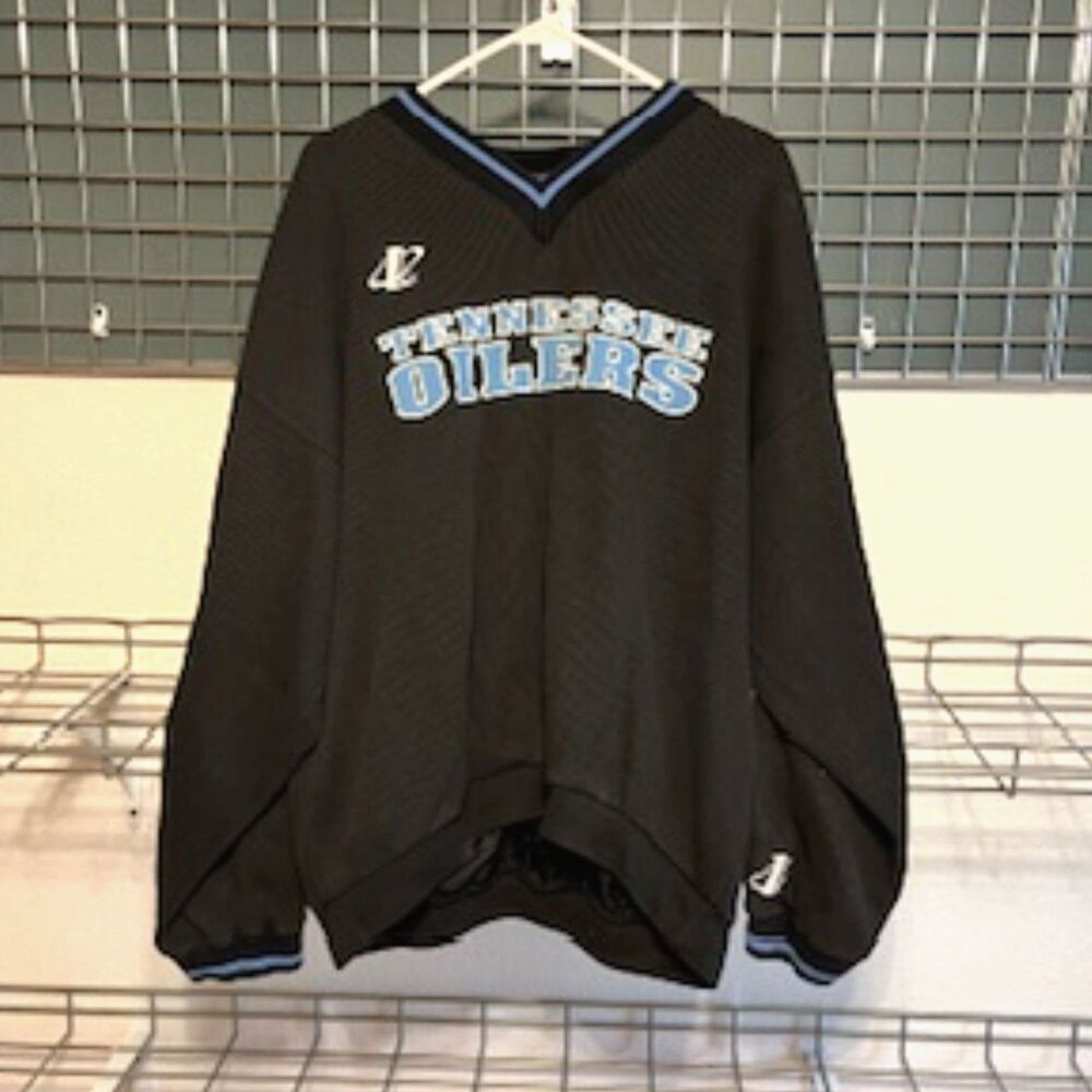 Size: Large {42-44} Tennessee Titans Retro Collector's Sweatshirt  Logo Athletic